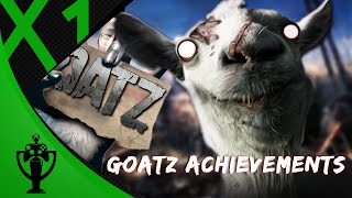 Goat Simulator  Goatz DLC  All Achievements Guide [upl. by Eybba]