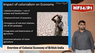 HFS4P1 Impact of British Rule on Colonial Indian economy [upl. by Dunson]