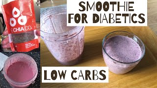 Smoothie for diabetics  Low carbs [upl. by Latsyek]