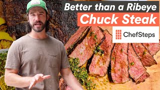 How to Cook a Cheap Chuck Steak Thats Better Than a Ribeye [upl. by Obbard]