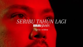 Imran Ajmain  Seribu Tahun Lagi VisualizerLyric Video  OST “Seribu Tahun” Astro Ria [upl. by Anehta]