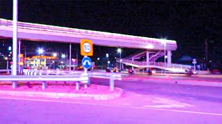 Kampala Flyover Uganda night times [upl. by Winifield14]