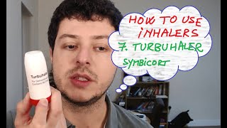 7 How to use inhalers  Symbicort Turbuhaler [upl. by Nolyad848]