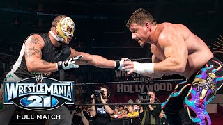 FULL MATCH  Rey Mysterio vs Eddie Guerrero WrestleMania 21 [upl. by Ynaoj]