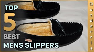 Top 5 Best Mens Slippers Review in 2025 [upl. by Ennaharas]