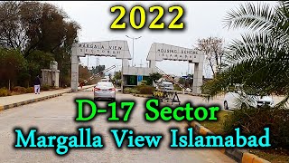 D17 Islamabad  Margalla View Housing Society  Site visit 2022 [upl. by Enyamert368]