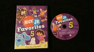 Opening To Nick Jr Favorites Volume 5 2007 DVD [upl. by Jeddy]