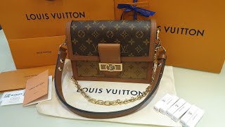 LOUIS VUITTON DAUPHINE Monogram  Unboxing [upl. by Rachael]