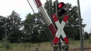 Bahnübergänge an der KBS116 Munster Railcrossings in Munster Germany [upl. by Akinam993]