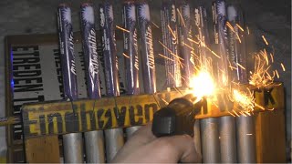 Funke Silberblitz Raketen Vuurwerk [upl. by Aynek]