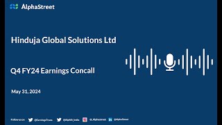 Hinduja Global Solutions Ltd Q4 FY202324 Earnings Conference Call [upl. by Ailyn373]