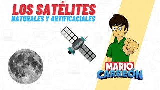 🌑 Satélites Naturales y Artificiales 🛰 [upl. by Cyndia]