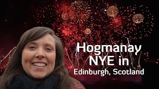 Hogmanay New Years Eve Celebrations in Edinburgh Scotland [upl. by Annovaj84]