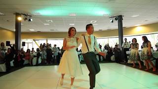 OUR FIRST DANCE Lindy Hop [upl. by Lavelle]