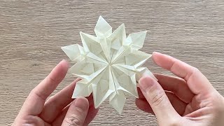 Paper Snowflake  Christmas Snowflake ❄️ [upl. by Eserehs]