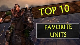 My Top 10 FAVORITE UNITS in Total War Attila [upl. by Akemrehs]