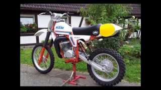 KTM 495 MC 1981 Restauration [upl. by Animar]