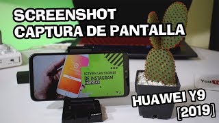 HUAWEI Y9 ☑️Cómo Hacer CAPTURA De Pantalla o SCREENSHOT 📲 [upl. by Luamaj829]