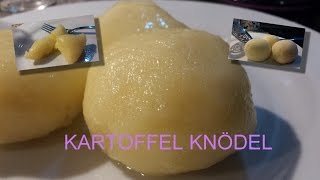 ☆ ☆ ☆ Kartoffelklöße selber machen  Anleitung für Kartoffel Knödel  ☆ ☆ ☆ [upl. by Ardnaskela]