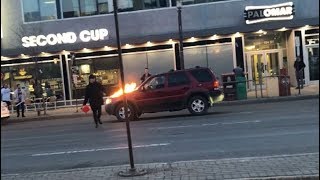 Terrifying arson spree dramatic takedown in Edmonton captured on video [upl. by Snah]