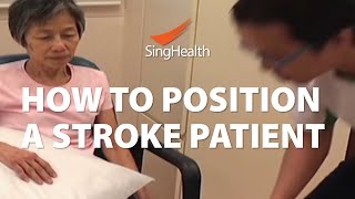 How To Position A Stroke Patient [upl. by Annis]