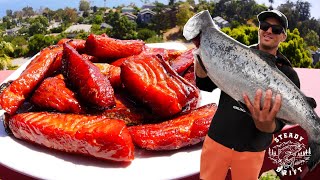 HOW TO MAKE SMOKED CANDY SALMON  Full Recipe [upl. by Youngman]