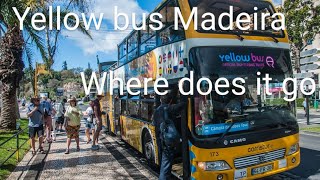 Yellow bus tour Funchal Madeira [upl. by Zena]