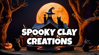 Spooky Clay Art Halloween Compilation [upl. by Myrwyn]