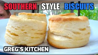 HOW TO MAKE BISCUITS  3 Ingredients  Gregs Kitchen [upl. by Kcirrad]