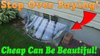 Maccourt Window Well Covers Unbox And Install Video [upl. by Geldens655]