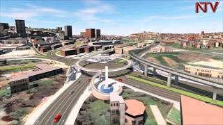 Museveni launches Kampala flyover project [upl. by Eeclehc]