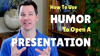 How to Use Humor in a Speech Opening [upl. by Asital]