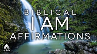 Biblical I Am Affirmations Christian Sleep Meditation [upl. by Winters]