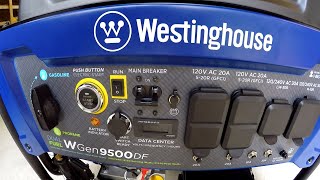 Westinghouse WGen9500DF Dual Fuel Generator [upl. by Reiss]