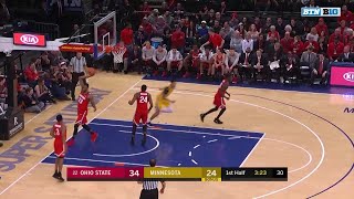 Big Ten Basketball Highlights  Ohio State vs Minnesota [upl. by Berglund]