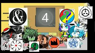 GOI React to SCP memeGacha ClubPart 1  ORGINAL [upl. by Lonee]