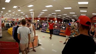 Antimask protesters invade Target yelling ‘take it off’ [upl. by Ullman]