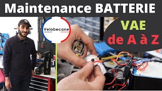 🚲 Tutoriel  MAINTENANCE BATTERIE de votre Vélo électrique VÉLOBECANE [upl. by Stieglitz]