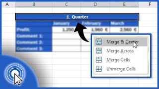 How to Merge Cells in Excel [upl. by Archambault]