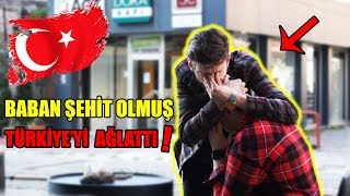 İDLİBDEN ŞEHİT HABERİ GELMESİ   AĞLATAN SOSYAL DENEY [upl. by Hoseia]