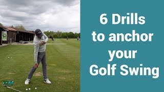 6 Exercises to anchor your golf swing [upl. by Ellard]