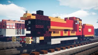 Minecraft Hogwarts Express GWR 4900 Hall Train Tutorial [upl. by Cliffes]