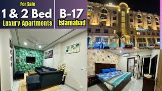 1 amp 2 Bed Apartment for Sale in B17 Islamabad  LUXURY APARTMENTS 🔥😍  Best Rental Value  fmcb17 [upl. by Akire834]