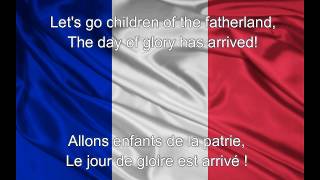 La Marseillaise  France National Anthem EnglishFrench lyrics [upl. by Piotr468]