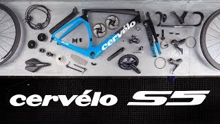 2019 Cervelo S5 Full Build and Assembly [upl. by Leahcimsemaj]