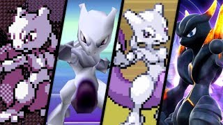 Evolution of Mewtwo Battles 1996  2018 [upl. by Aidnac]