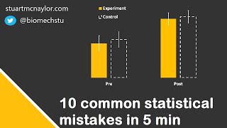 Ten Statistical Mistakes in 5 Min [upl. by Manwell]