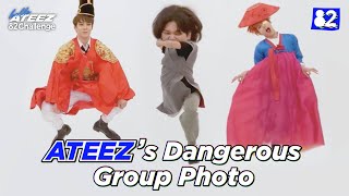 ATEEZ Risks It All For a Group Photo  82Challenge EP5 [upl. by Enavi660]