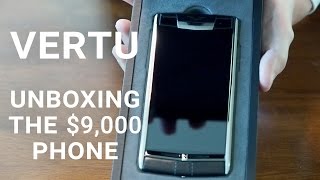 Vertu Signature Touch Unboxing [upl. by Arotahs]