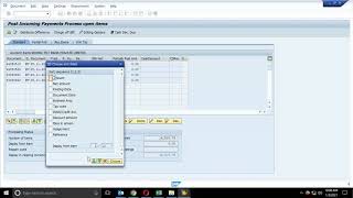 SAP  Customer payment entry posted using F28 [upl. by Coray]